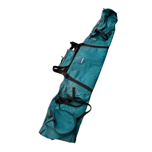 LL Bean Green Travel Ski Bag 1980s, Vintage - Picture 1 of 8